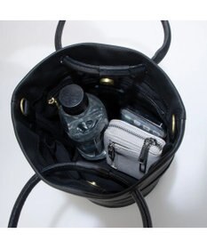 UNBILLION 【テレビ ドラマ着用アイテム】ペルケ perche / 姫路レザー丸手ハンドル2wayバケツバッグ