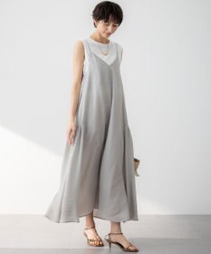 23区 L 【新色追加/洗える】コットンベアジャージー ノースリーブ Tシャツ