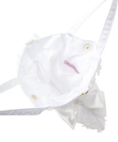 Maison de FLEUR レースダブルリボン２Ｗａｙトートバッグ