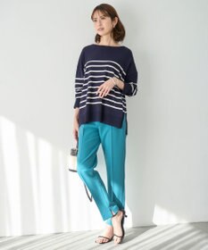 UNFILO ハイウエストテーパードパンツ