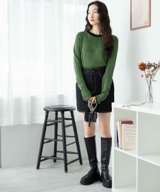 WEGO リバーシブルニットトップス