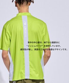 PW CIRCULUS 【MEN】メッシュコンビ モックネック ゴルフ