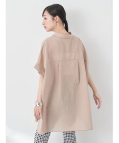 earth music&ecology 配色ステッチＢＩＧシャツ