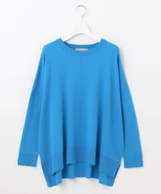 UNFILO 【抗菌防臭】スタイルアップニット　クルーネック