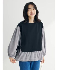 Green Parks 脇リボンドッキングプルオーバー