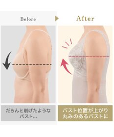 BRADELIS New York 【BRADELIS NewYork peace】ハートフルカップカシュクールブラキャミソール24 ノンワイヤー ブラトップ DB524104