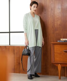 ICB 【洗える】 TWブロード ワイドストレートパンツ