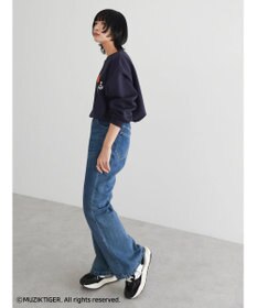 Green Parks ムジークタイガー／裏起毛刺しゅうプルオーバー