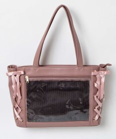 WEGO 【痛バ＆推し活】レースアップ痛バッグS