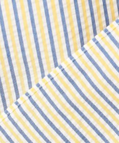 J.PRESS MEN 風が通るシアサッカーの清涼感【吸水速乾 / 高通気性】【クールマックス】サッカーストライプ シャツ / B.D.