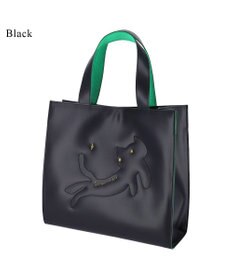 tsumori chisato CARRY キラネコエコレザー ハンドバッグ