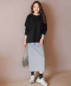 UNFILO コットンカシミヤニット クルーネック