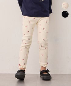 ANY KIDS 総柄テレコ レギンス