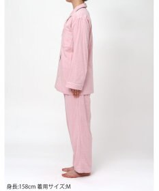 ワコール／睡眠科学 パジャマ 長袖 長ズボン 綿100%(本体) 三重ガーゼ レディース YDX567 睡眠科学／ワコール