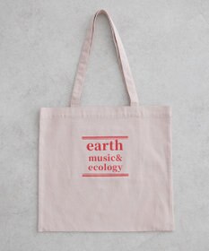 earth music&ecology バイカラーロゴトートバッグ