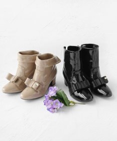 TOCCA 【晴雨兼用】STEP OF RIBBON 2WAY RAINBOOTS レインブーツ ブラック系