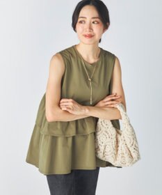 OP／FILA 【Ocean Pacific】らくティブ｜ティアードフリルデザインタンクトップ