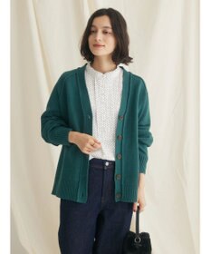 CRAFT STANDARD BOUTIQUE Ｖネックアウトリンキングカーディガン