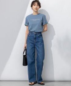 23区 【洗える】ボタニカル カラー Tシャツ