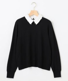 組曲 S 襟付きニットアップ