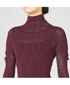 Chacott 【ノーソーイングニット】リバーシブルハイネックトップ