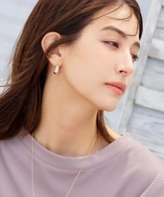 Tiaclasse メタルコンビラインピアス