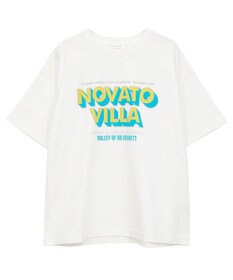 AMERICAN HOLIC 配色ロゴプリントTシャツ