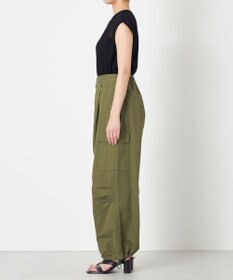 NAVE 【ReNave・セットアップ可/洗える】コットンリネンカルゼ  カーゴパンツ