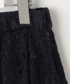 自由区 【セットアップ対応・洗える・XSサイズあり】レースコンビ スカート