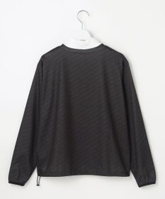 23区GOLF 【WOMEN】エアリージャージストレッチプルオーバー フェイクレイヤード