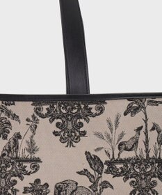 GRACE CONTINENTAL アニマルジャガードトートバッグ