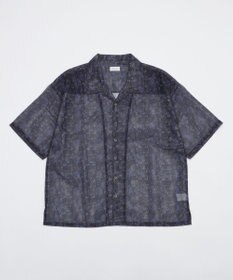 WEGO メッシュパターンオープンカラーシャツ（SS）