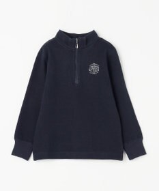 J.PRESS KIDS 【110-130cm】FRONT JIP ハーフジップトレーナー