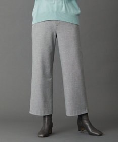 J.PRESS LADIES 【洗える】チェルビック セミワイド パンツ