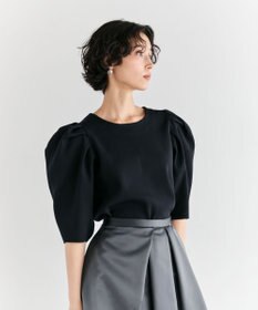#Newans 【セレモニーにも】パフスリーブニット
