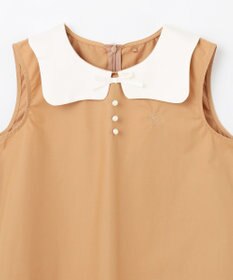 組曲 KIDS 【150-160㎝】カーブカラー ワンピース