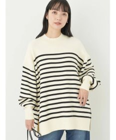 earth music&ecology やわらかタッチハイネックチュニック