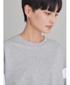 AMERICAN HOLIC 袖異素材ミニ裏毛プルオーバー