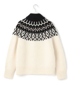 23区 S 【SLOW/一部店舗限定】フェアアイルニット カーディガン