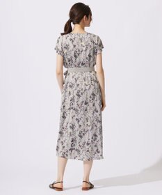 自由区 S 【ご好評につき追加生産・新色追加】ハーバルフロープリント ワンピース