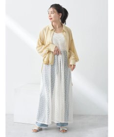 earth music&ecology レースキャミワンピース