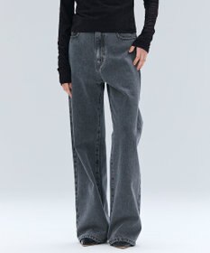 BEIGE， 【洗える・Oggi 11月号掲載】NAVIGLIO / フレアシルエットデニムパンツ