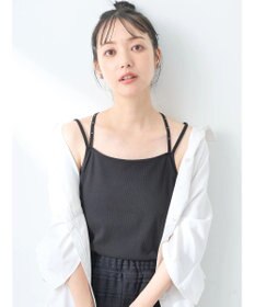 earth music&ecology キラキララインストーンキャミ