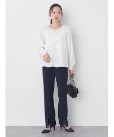 earth music&ecology パールスリットパンツ