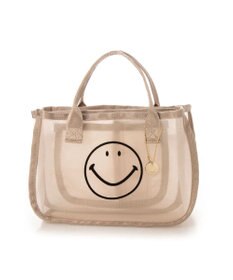 UNBILLION cachecache スマイルモチーフメッシュバッグインバッグ