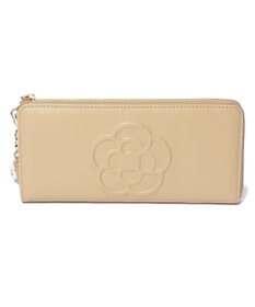 CLATHAS ワッフル　Lファスナー長財布