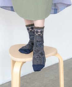 COQ USAGI FARM ラメショートソックス