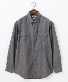 JOSEPH ABBOUD 【キングサイズ・JOE COTTON使用】オーガニックコットンダンガリー シャツ