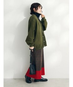 CRAFT STANDARD BOUTIQUE JQカット切り替えカーディガン1