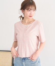 earth music&ecology チェーンリブラメカットソー